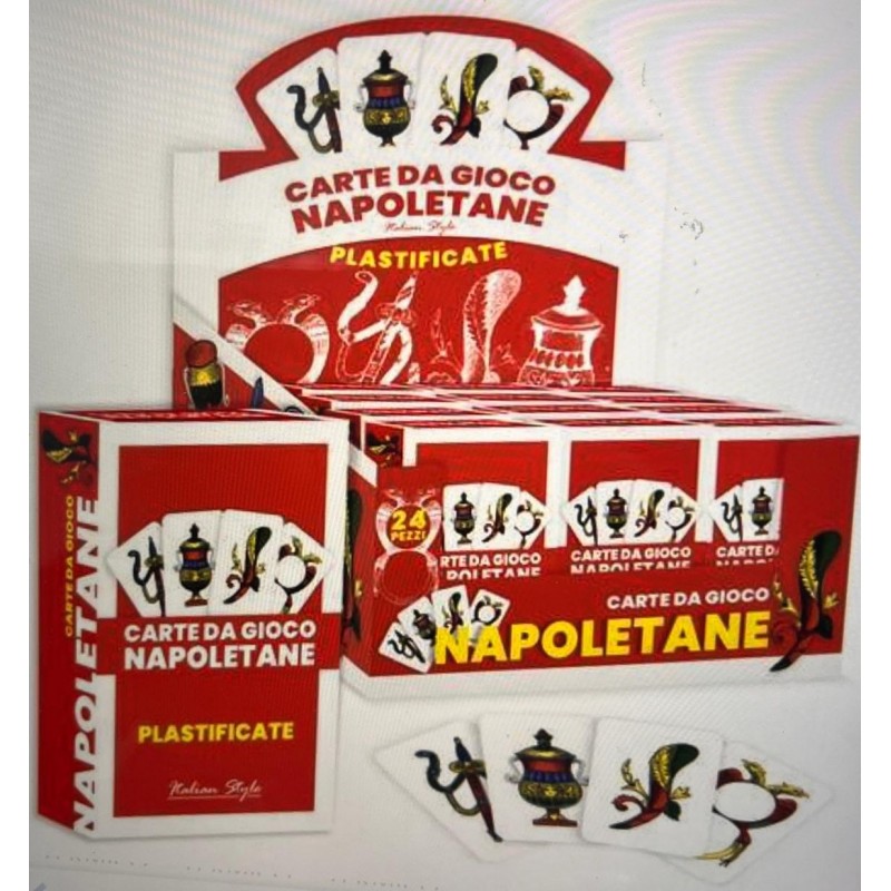 CARTE DA GIOCO NAPOLETANE (12 Pz)