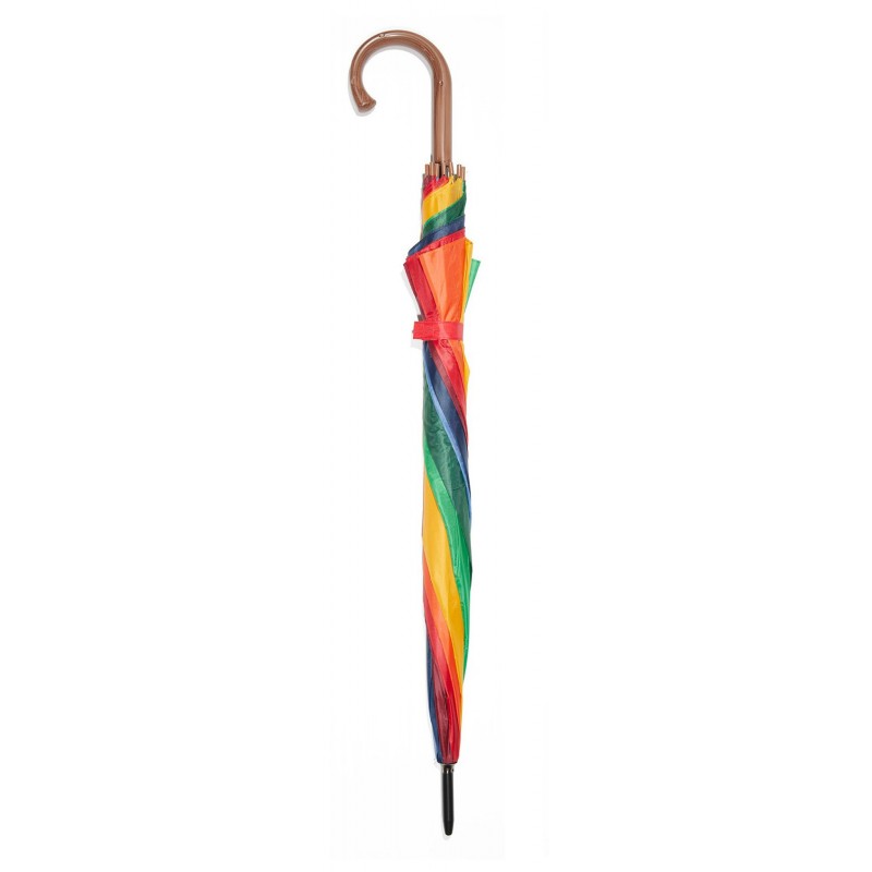 OMBRELLO NYLON GOLF AUTOMATICO ARCOBALENO