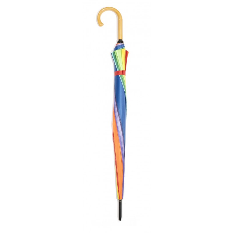 OMBRELLO NYLON 16K ANTIVENTO ARCOBALENO