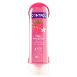 CONTROL 2 in 1 MASSAGE & PLEASURE THAI PASSION LUBRIFICANTE 200