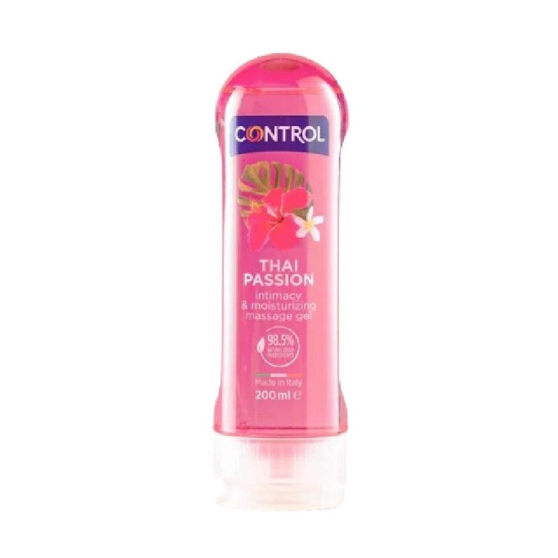 CONTROL 2 in 1 MASSAGE & PLEASURE THAI PASSION LUBRIFICANTE 200