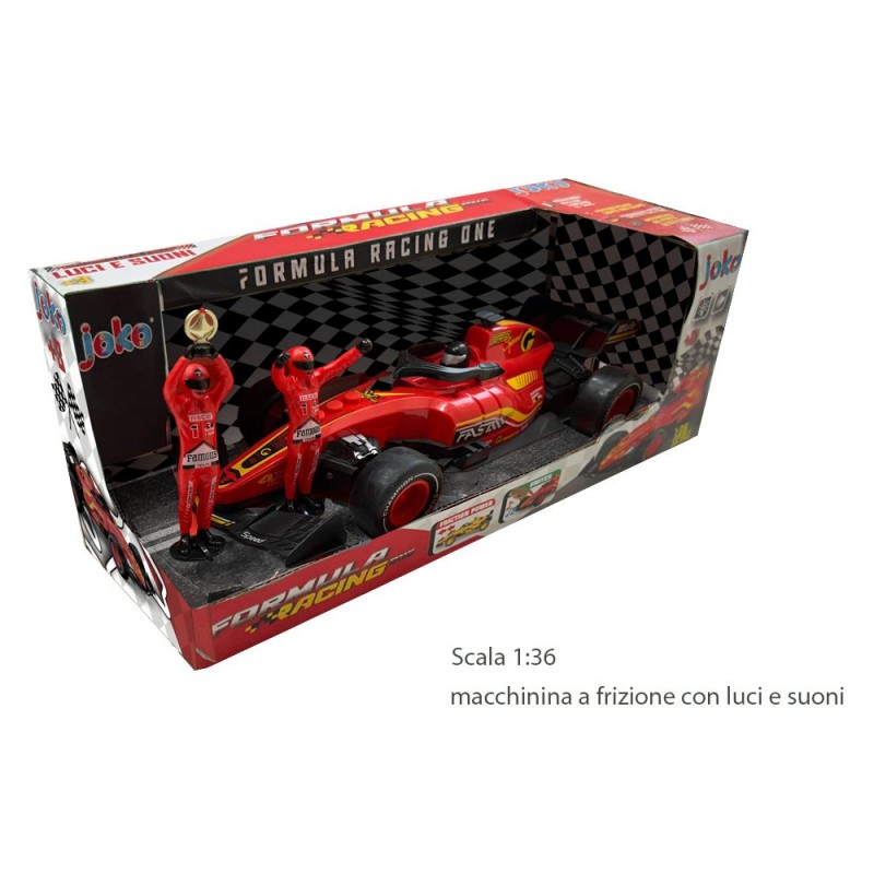 AUTO F1 SCALA 1:36 FRIZIONE CON SUONI