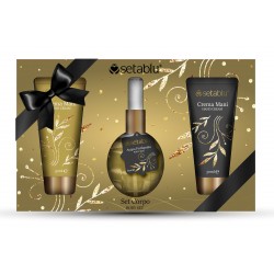 SET REGALO NATALE 3 Pz 2 x 30 ML CREMA MANI + 65 ml