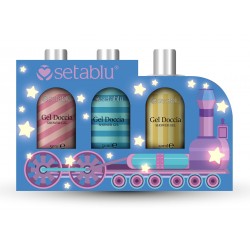 SET REGALO TRENINO NATALE 3 Pz