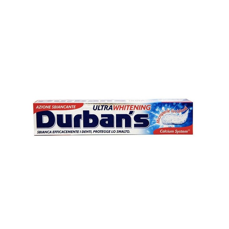 DURBAN'S DENTIFRICIO ULTRASBIANCANTE 75 ML (24 Pz)