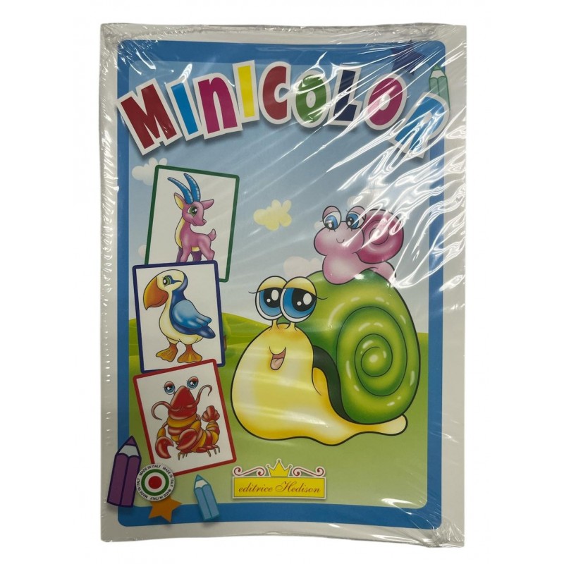 LIBRO DA COLORARE A5 (9 Pz)