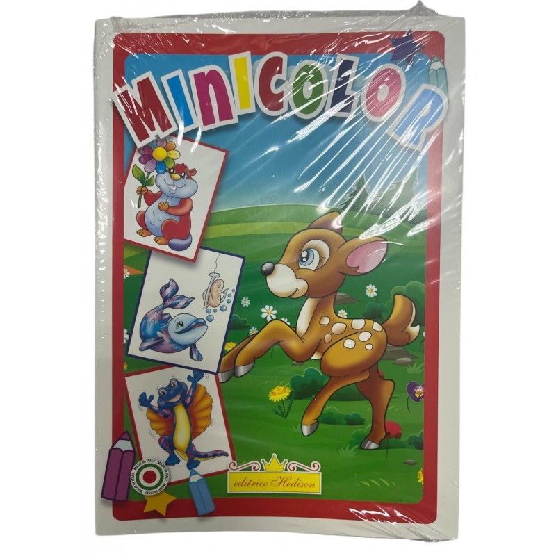LIBRO DA COLORARE A5 (9 Pz)