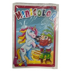 LIBRO DA COLORARE A5 (9 Pz)