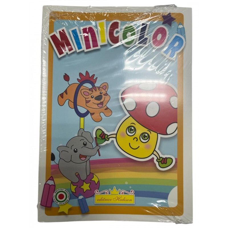 LIBRO DA COLORARE A5 (9 Pz)