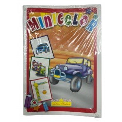 LIBRO DA COLORARE A5 (9 Pz)
