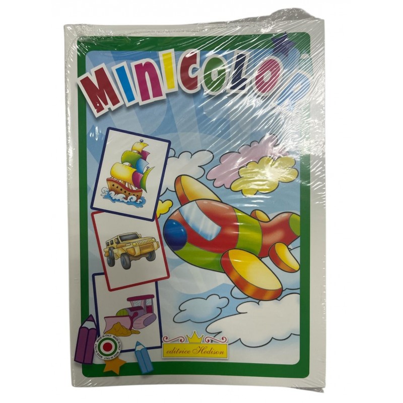 LIBRO DA COLORARE A5 (9 Pz)