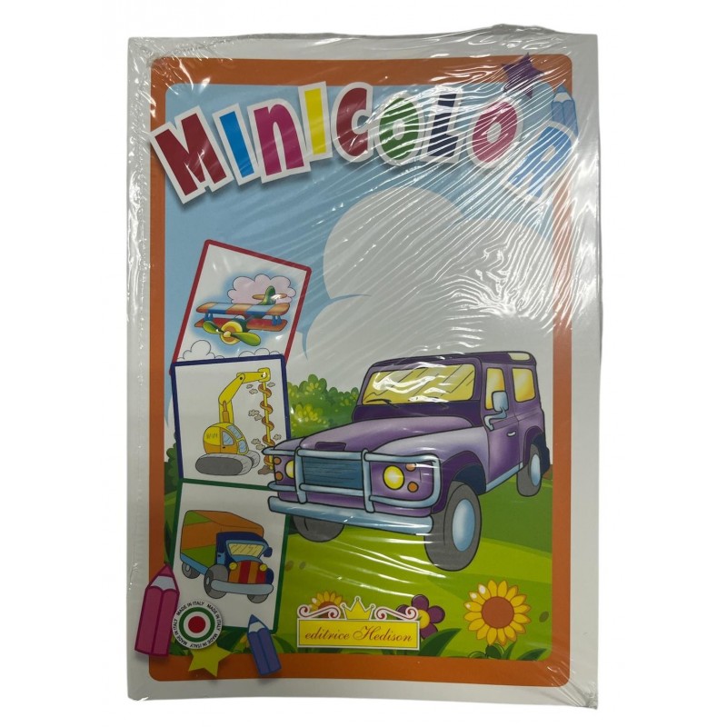 LIBRO DA COLORARE A5 (9 Pz)