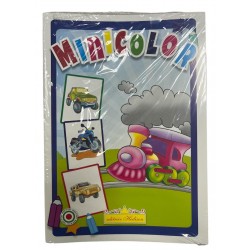 LIBRO DA COLORARE A5 (9 Pz)