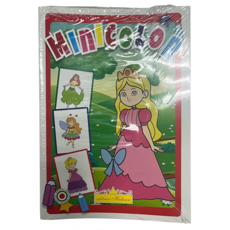 LIBRO DA COLORARE A5 (9 Pz)