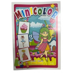 LIBRO DA COLORARE A5 (9 Pz)