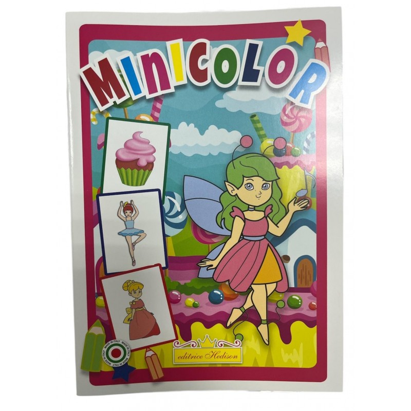 LIBRO DA COLORARE A5 (9 Pz)