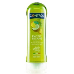 CONTROL 2 in 1 MASSAGE & PLEASURE EXOTIC LUBRIFICANTE 200 ml