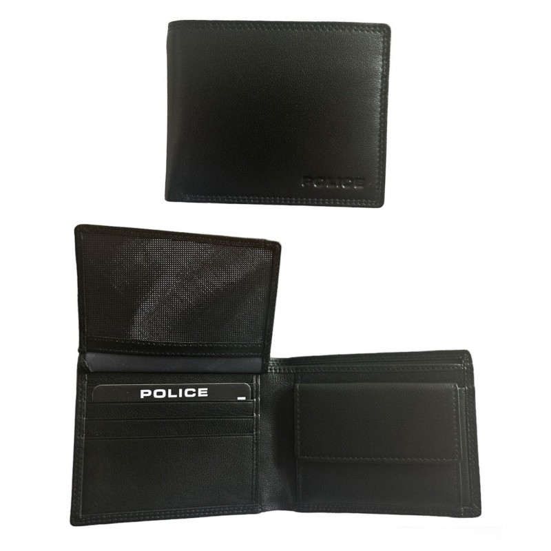 P/FOGLIO POLICE UOMO NERO