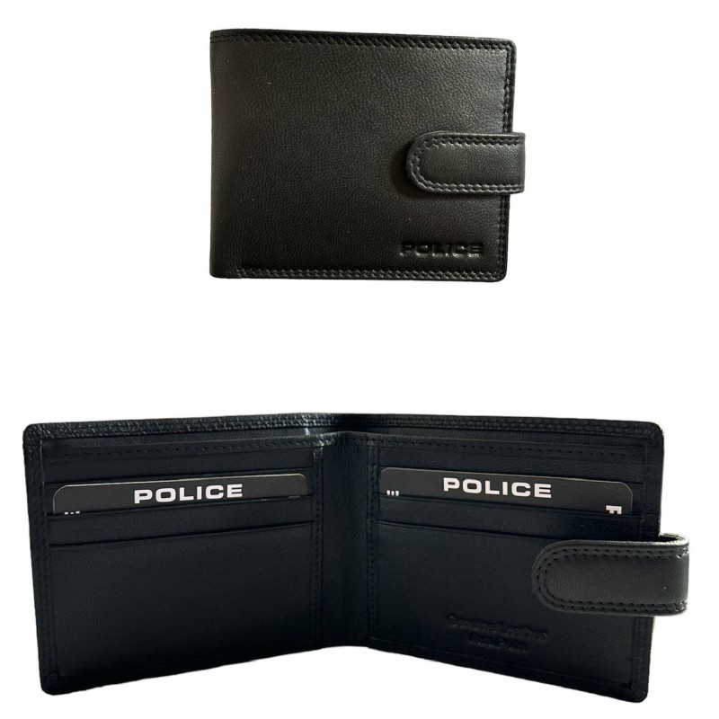 P/FOGLIO POLICE UOMO NERO