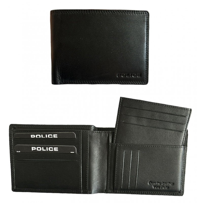 P/FOGLIO POLICE UOMO NERO