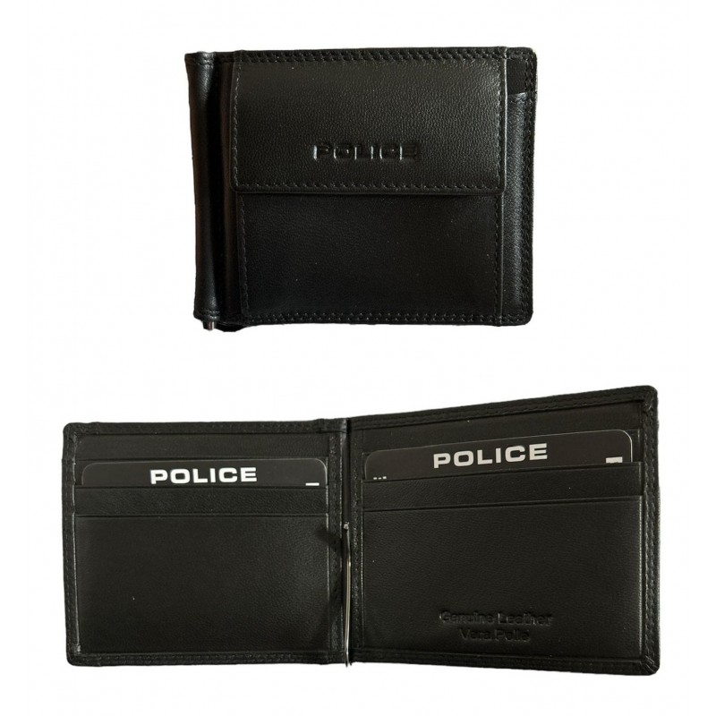 P/FOGLIO POLICE UOMO NERO