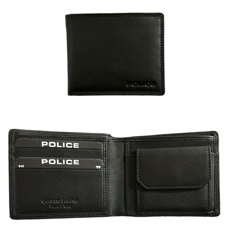 P/FOGLIO POLICE UOMO NERO