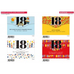 BIGL. MARPIMAR 18 ANNI P/SOLDI CON FOIL (24 bigl)