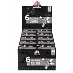 FILTRI GIZEH ACTIVE FILTER 6 mm 34 Pz (10 Cf)