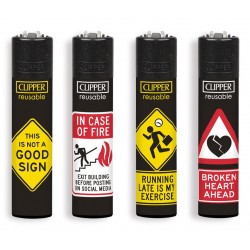 ACC. CLIPPER LARGE FUNNY SIGNS (48 Pz)