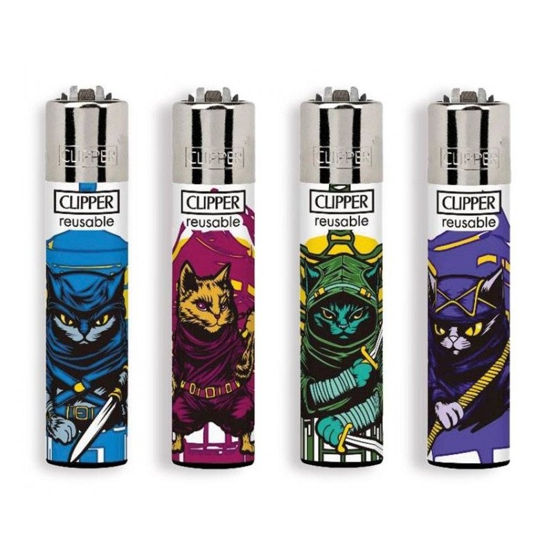 ACC. CLIPPER LARGE NINJA CATS (48 Pz)