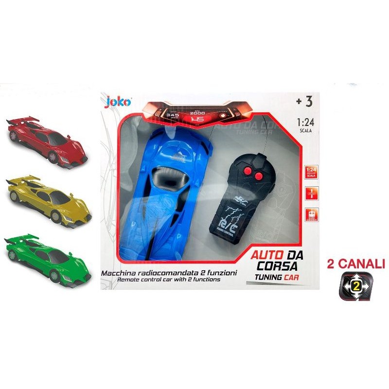 AUTO TELECOMANDATA C/VO 3 CANALI Scala 1:24