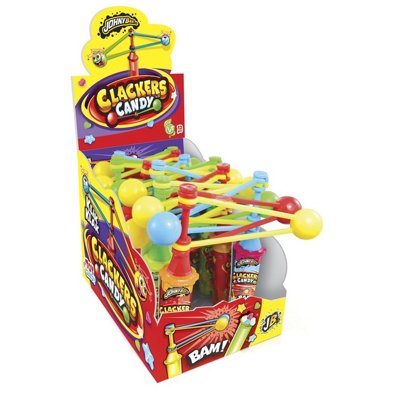 JOYGUM CLACKER CANDY 16 gr. (12 Pz)