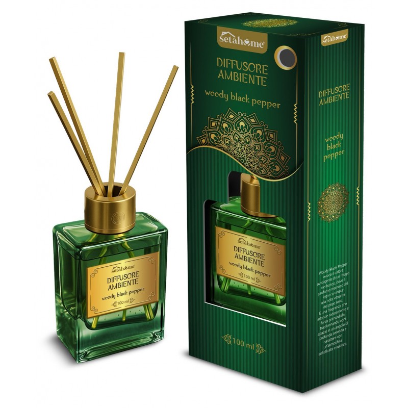 DIFFUSORE AMBIENTE ARABO 100 ml WOODY BLACK PEPPER