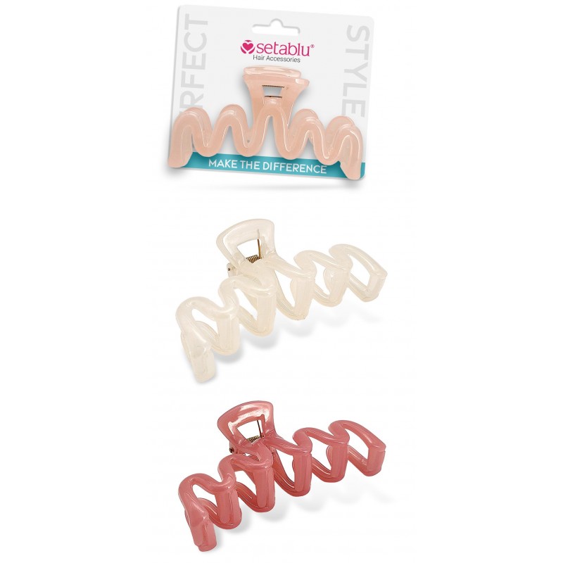 PINZA 9 cm ONDULATA VARI COLORI (12 Pz)