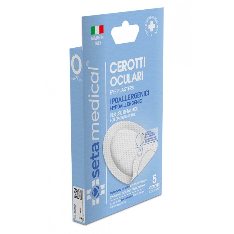 COMPRESSE OCULARI 5 pz