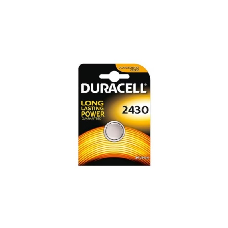 DURACELL LITIO 3 volts DL2430 (10 Pz)
