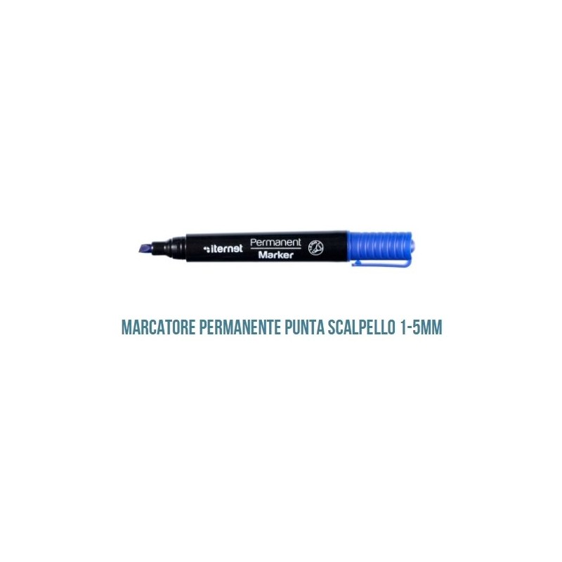 MARCATORE PERMANENTE P.SCALPELLO BLEU (12 Pz)