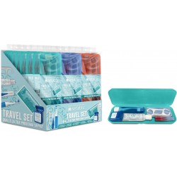 SET VIAGGIO SPAZZOLINO+DENTIFRICIO+FILO INTERD.+6 ARCHETTI+2 SCO
