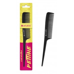 PETTINE A CODA NERO CARD (12 Pz)