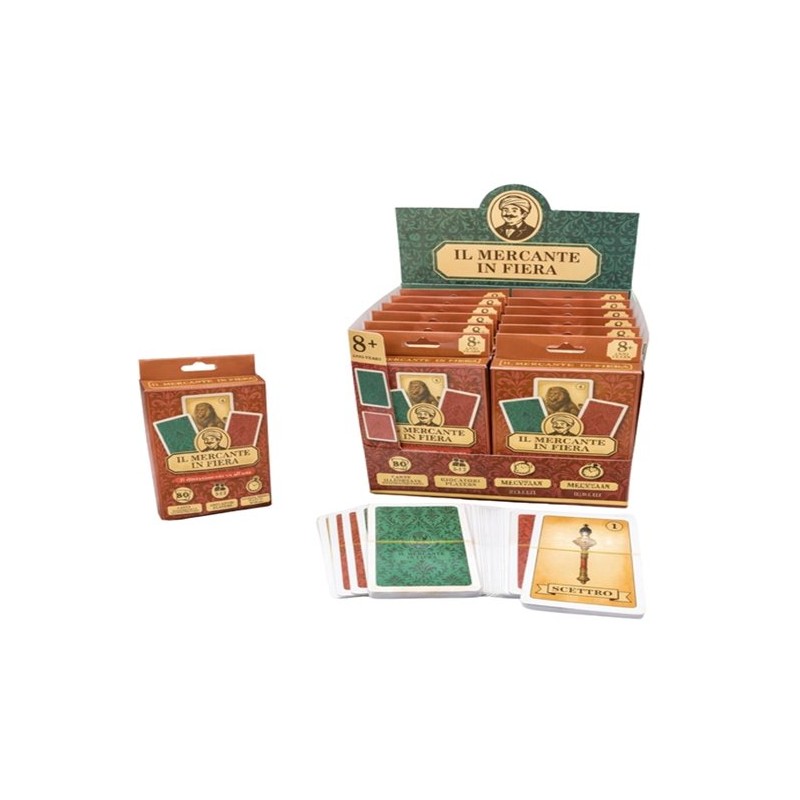 CARTE DA GIOCO MERCANTE IN FIERA (12 Pz)