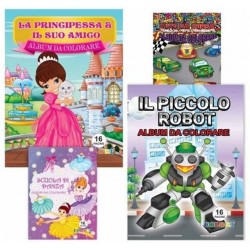 ALBUM DA COLORARE A4 16 pag. BIMBO/A (24 Pz)