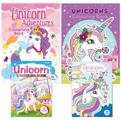 ALBUM DA COLORARE A4 16 pag. UNICORNO (24 Pz)