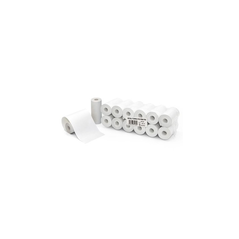ROTOLO TERMICO POS 57x 10 mt senza anima (72 Pz)