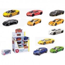BURAGO STREET FIRE LAMBORGHINI blister scala 1:43 (24 Pz)