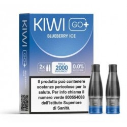 KIWI GO+ POD 2 refill BLUEBERRY ICE 0 nicotina 2ml cod.Prod.PL00