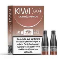 KIWI GO+ POD CARAMEL TOBACCO 0 nicotina 2ml (2 refill) cod.Prod