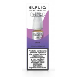 ELFLIQ NIC SALTS-GRAPE- 2% 10 ml (5 Pz) cod.prod.PLN010533