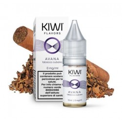 KIWI LIQ. AVANA TABACCO CUBANO NIC. 9 cod.prod. PLN011003 (5 Pz)