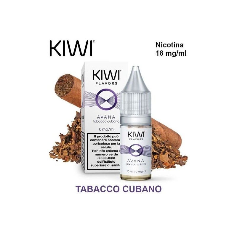 KIWI LIQ. AVANA NIC.18 cod.prod. PLN011004 (5 Pz)