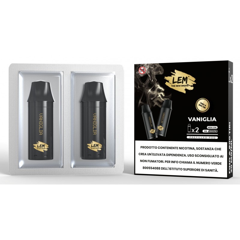 LEM CARTUCCIA VANIGLIA (2 Refill x 5 Pz) cod.prod.PLN011521